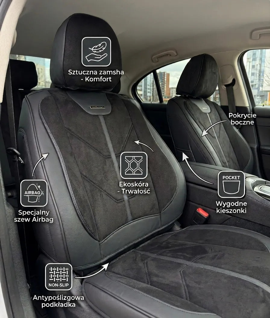 Universal 5D Luxury Seat Covers - image 2