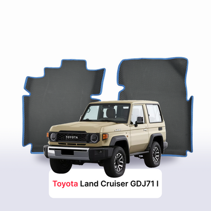 Car mats EVA for Toyota Land Cruiser GDJ71 z arabii 1 gen 2024-2027 year SUV 3 DOOR