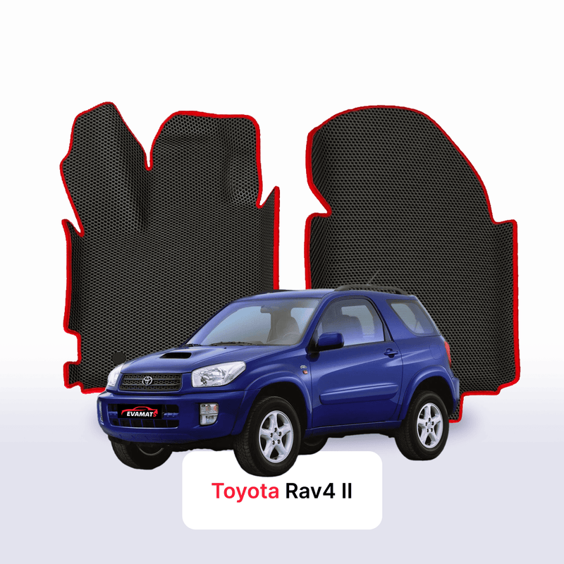 Car mats EVA for Toyota Rav 4 2 gen 2000-2006 year SUV 3 door