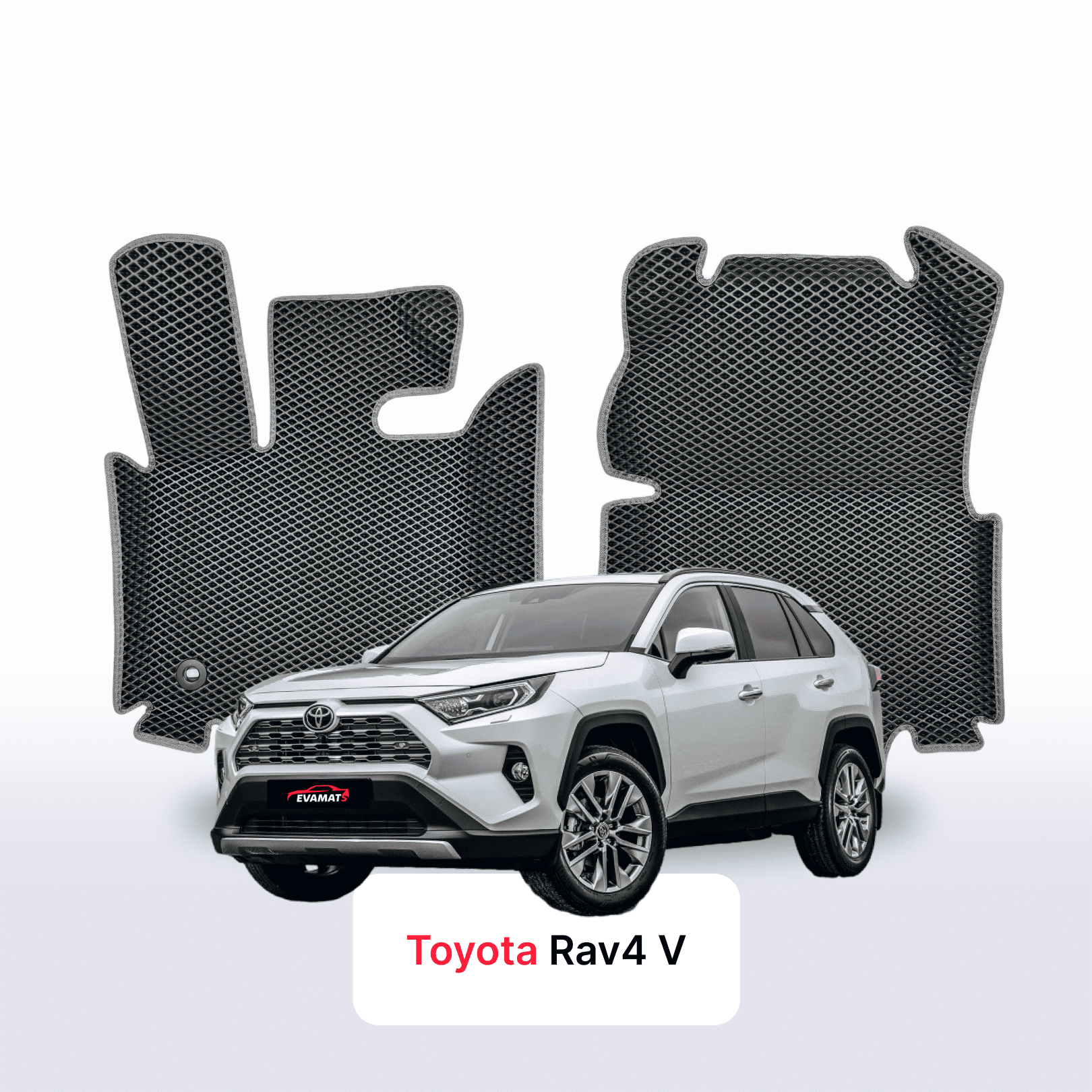 Car mats EVA for Toyota Rav4 (XA50) 5 gen 2019-2026 year SUV
