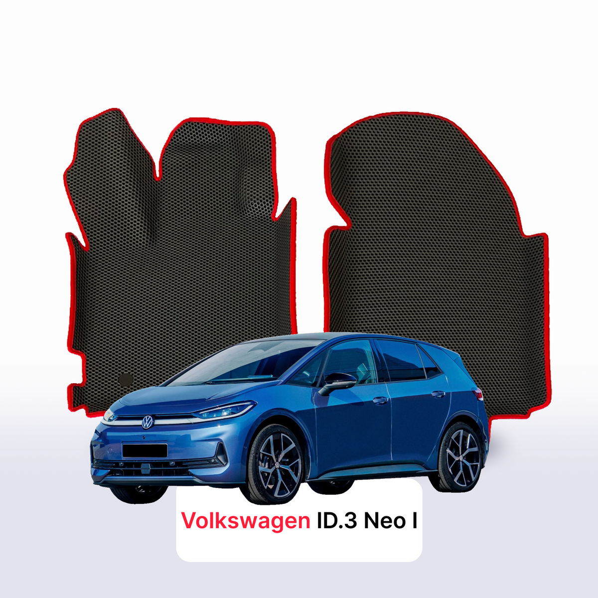 Car mats EVA for Volkswagen ID.3 Neo I gen 2026-2028 year HATCHBACK 5 DOOR