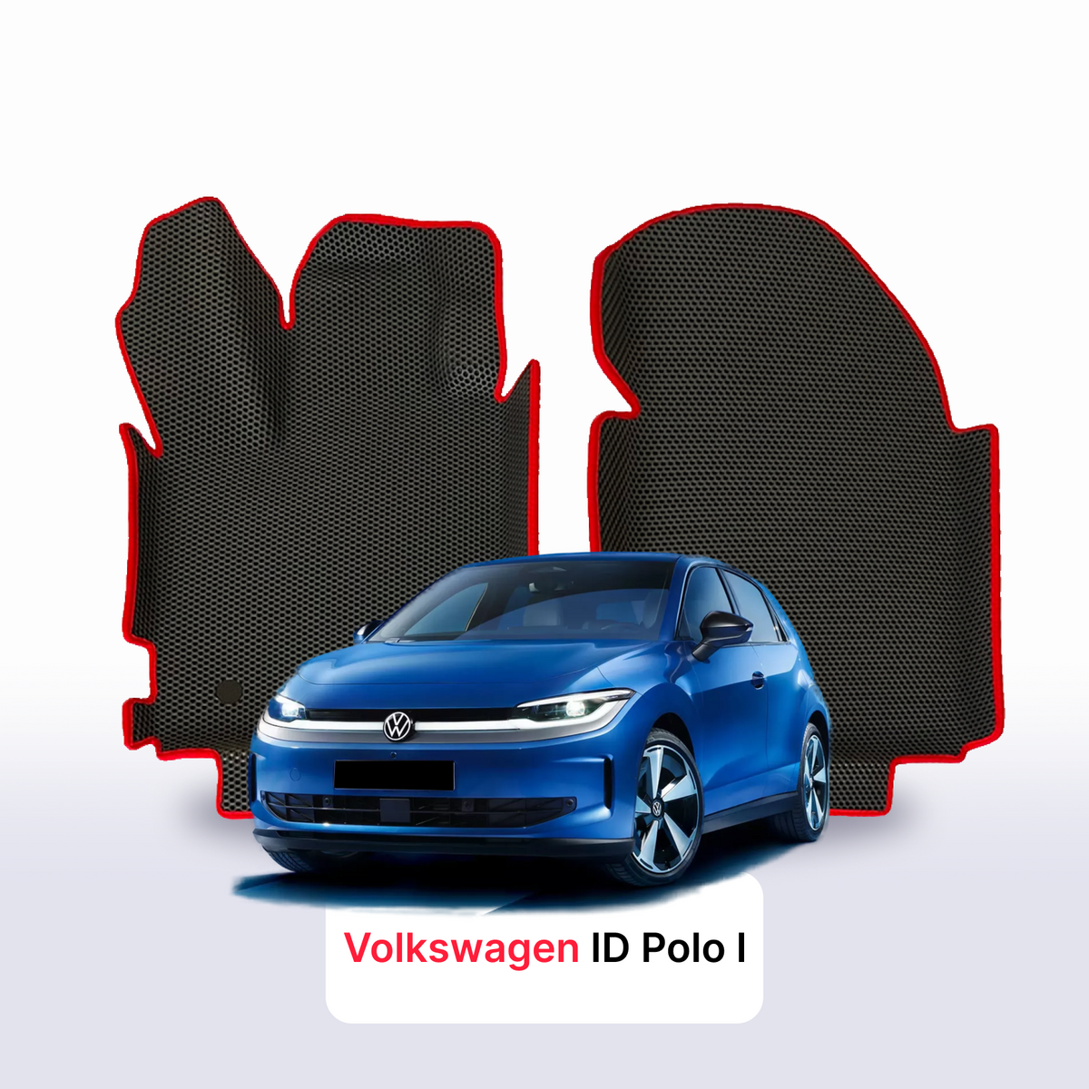 Car mats EVA for Volkswagen ID Polo 1 gen 2026-2028 year HATCHBACK 5 DOOR